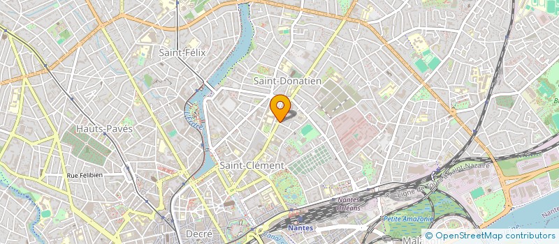 localisation de l'entreprise SCI LACANA à NANTES