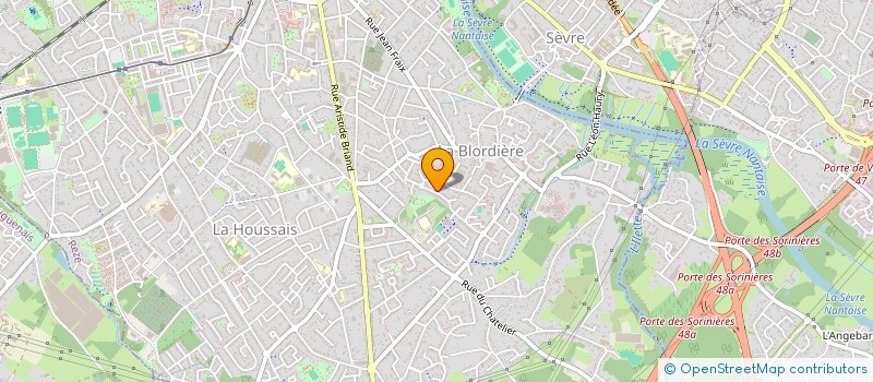 localisation de l'entreprise SCI LACANIA  REZE