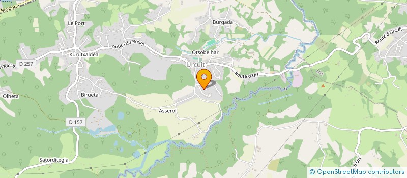 localisation de l'entreprise SCI LACAR  URCUIT