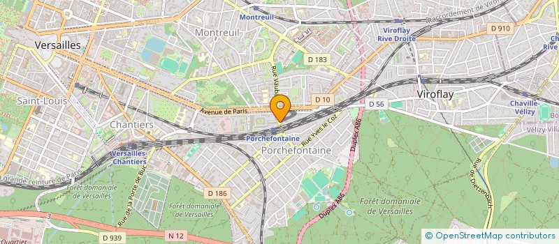 localisation de l'entreprise SCI LACASAN à VERSAILLES