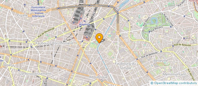 localisation de l'entreprise SCI LACASSAGNE à PARIS