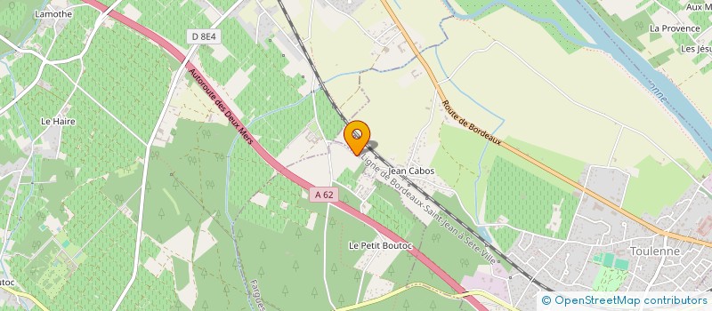 localisation de l'entreprise SCI LACAZE ET FILS  TOULENNE