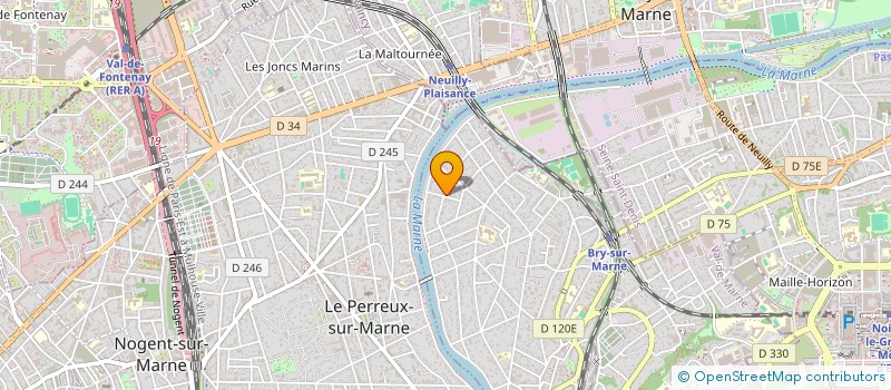 localisation de l'entreprise SCI LACAZE PAT à BRY-SUR-MARNE