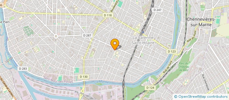 localisation de l'entreprise SCI LACHARRIERE à SAINT-MAUR-DES-FOSSES