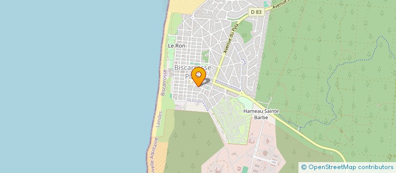 localisation de l'entreprise SCI LACHELECHIEN  BISCARROSSE