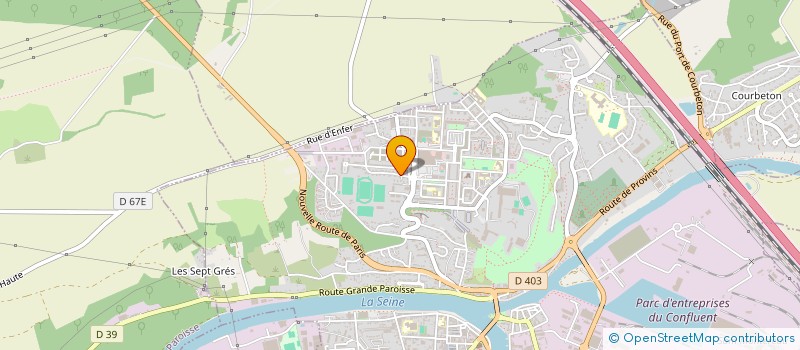 localisation de l'entreprise SCI LACHEMI à MONTEREAU-FAULT-YONNE