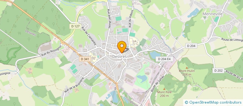 localisation de l'entreprise SCI LACHERE MOREL  DESVRES