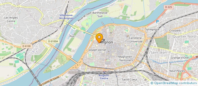 localisation de l'entreprise SCI LACHOPIN  AVIGNON