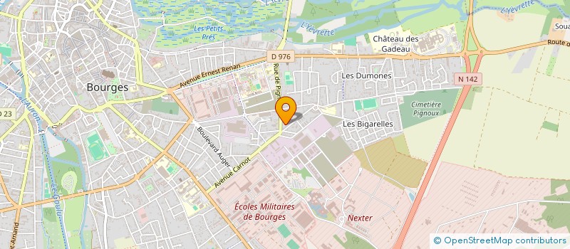 localisation de l'entreprise SCI LACI  BOURGES