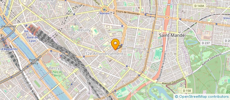 localisation de l'entreprise SCI LACKMAITRY  PARIS