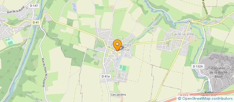 localisation de l'entreprise SCI LACLA à SAINT-ANDRE-SUR-ORNE