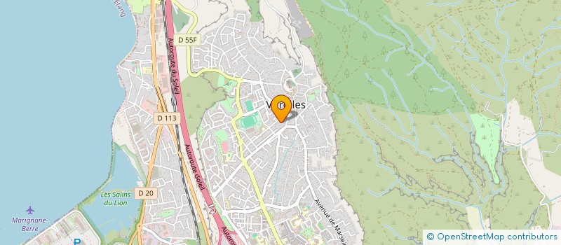 localisation de l'entreprise SCI LACLAUSTRA LE CLOS AZUL  VITROLLES