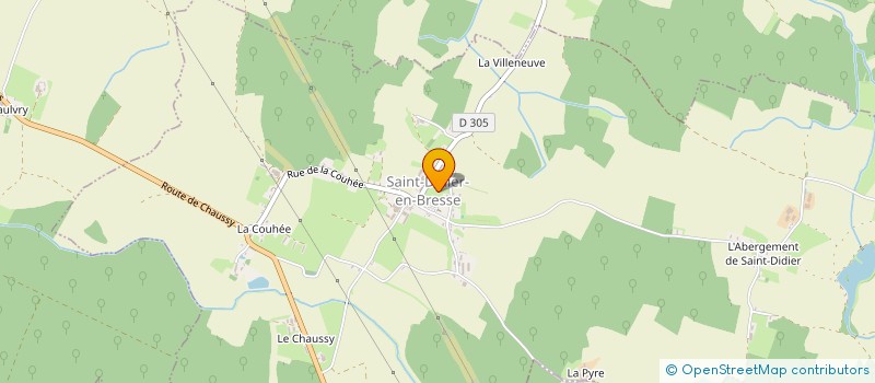 localisation de l'entreprise SCI LACLES  SAINT-MAURICE-EN-RIVIERE