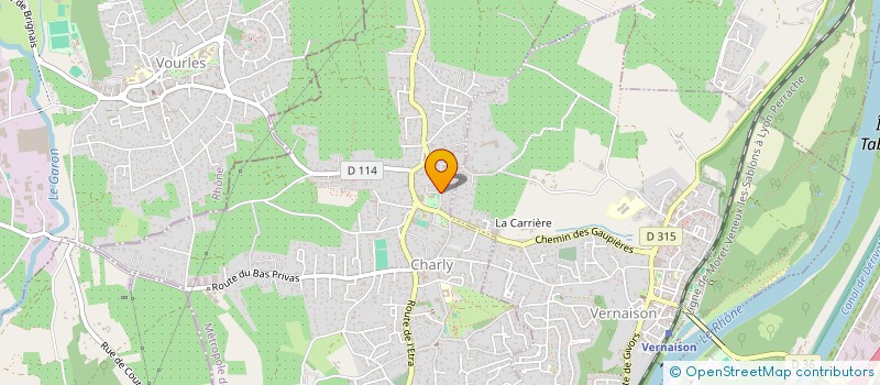 localisation de l'entreprise SCI LACMY  CHARLY