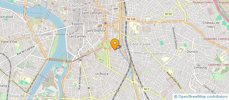 localisation de l'entreprise SCI LACO à TOULOUSE