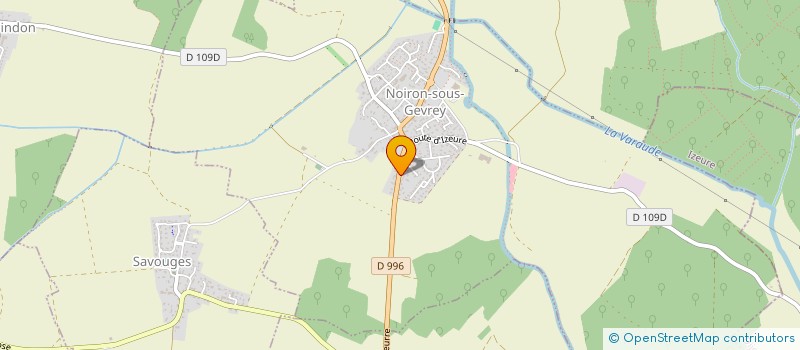 localisation de l'entreprise SCI LACOHT  NOIRON-SOUS-GEVREY