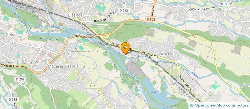 localisation de l'entreprise SCI LACOLA BIZANOS  BIZANOS