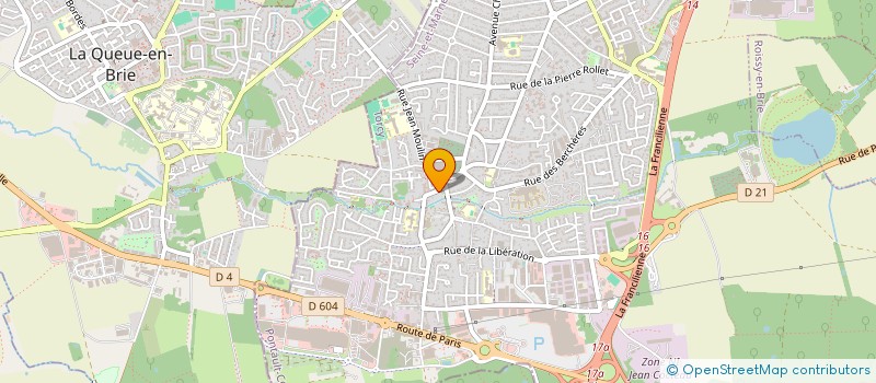 localisation de l'entreprise SCI LACOLOS à PONTAULT-COMBAULT