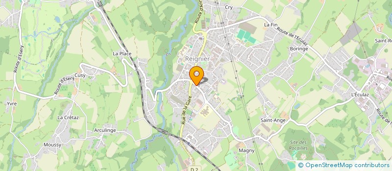 localisation de l'entreprise SCI LACOTTIA à REIGNIER-ESERY