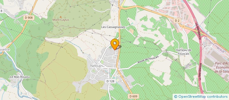 localisation de l'entreprise SCI LACOUR  NEBIAN