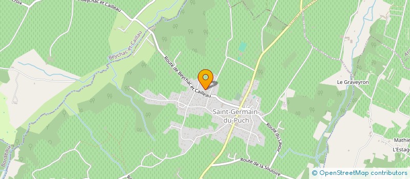 localisation de l'entreprise SCI LACOURTABLAISE PEYDIERE  SAINT-GERMAIN-DU-PUCH