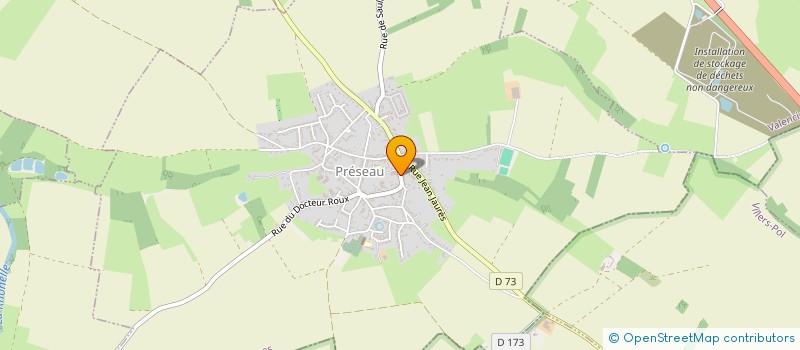 localisation de l'entreprise SCI LACQUEMENT  PRESEAU