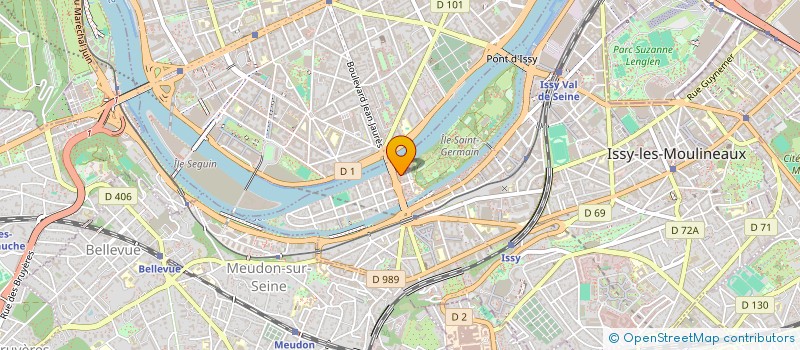 localisation de l'entreprise SCI LACRIMAR à ISSY-LES-MOULINEAUX