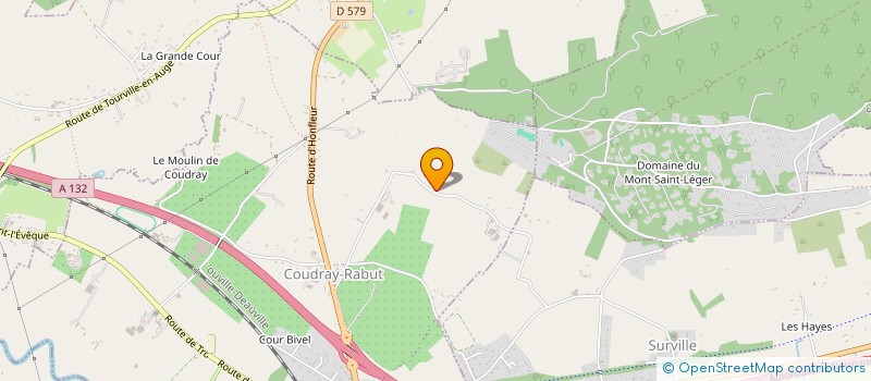 localisation de l'entreprise SCI LACROIX 15  PONT L'EVEQUE