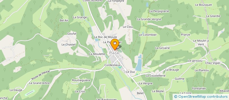 localisation de l'entreprise SCI LACROIX DU REPAIRE à FLEURAC