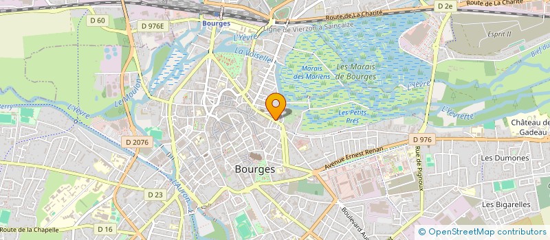 localisation de l'entreprise SCI LACROIX GELLE  BOURGES