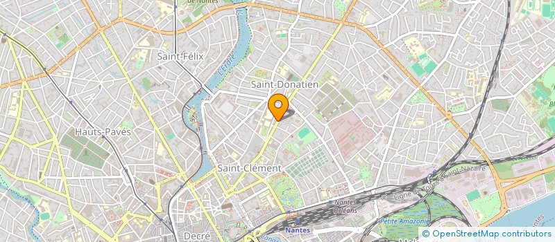 localisation de l'entreprise SCI LACROIX LEMERCIER à NANTES