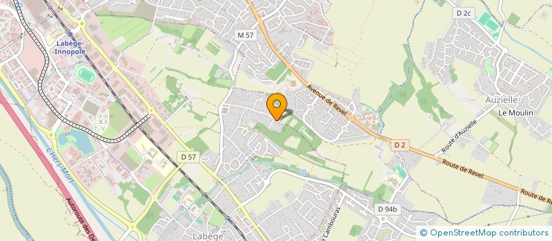 localisation de l'entreprise SCI LADACA  LABEGE