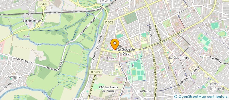 localisation de l'entreprise SCI LADHARI à CAEN