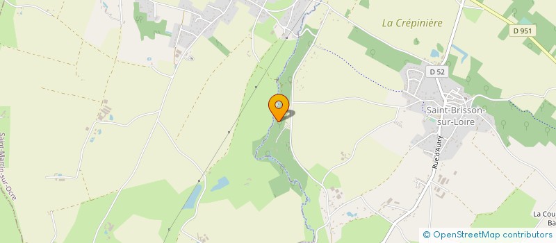 localisation de l'entreprise SCI LADIO  SAINT-BRISSON-SUR-LOIRE