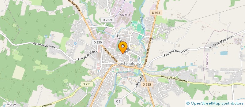 localisation de l'entreprise SCI LADL  CASTELJALOUX