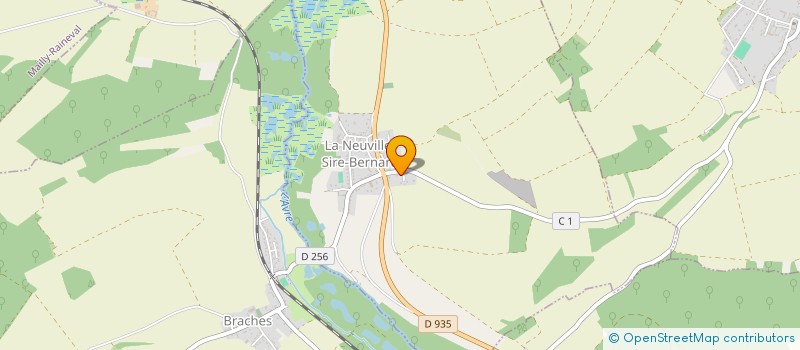 localisation de l'entreprise SCI LADRE à MOREUIL