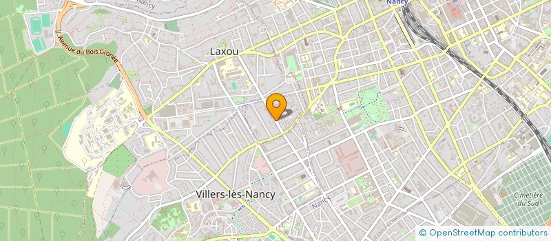 localisation de l'entreprise SCI LADYBIRD  LAXOU