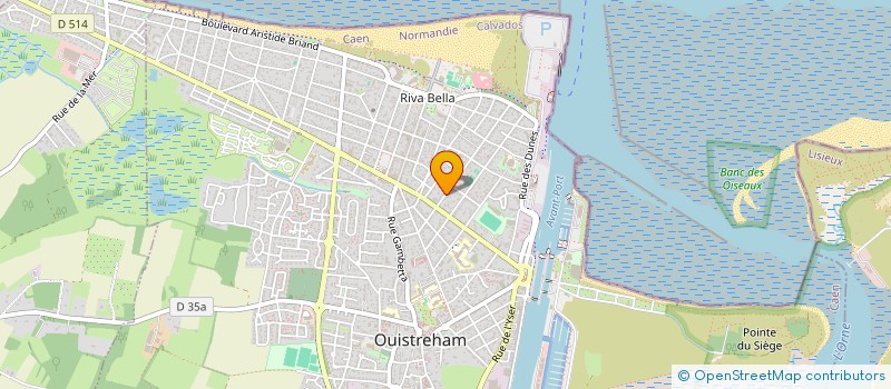 localisation de l'entreprise SCI LAE-FLO  OUISTREHAM