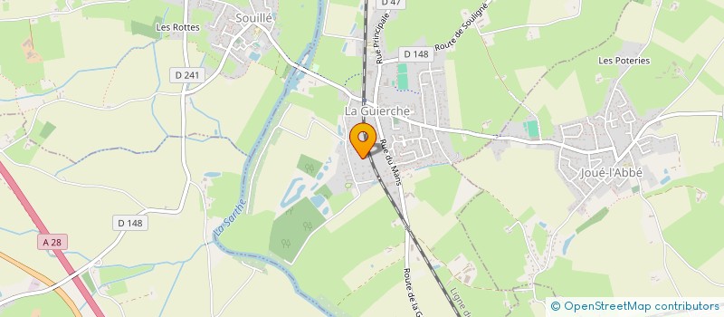 localisation de l'entreprise SCI LAEMME.SSA  LA GUIERCHE