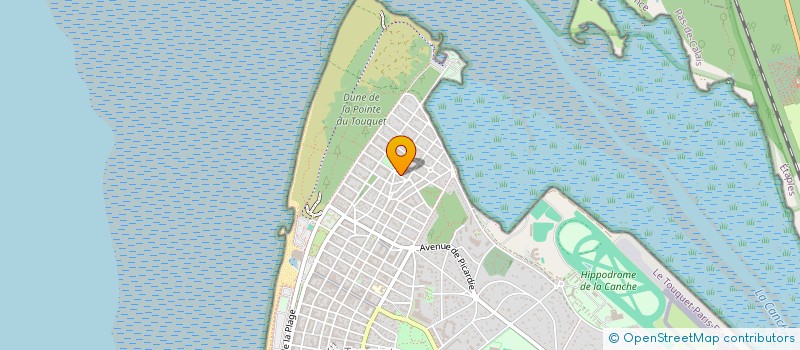 localisation de l'entreprise SCI LAENDER à LE TOUQUET-PARIS-PLAGE