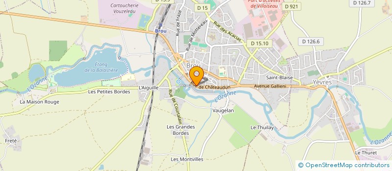 localisation de l'entreprise SCI LAENI à BROU
