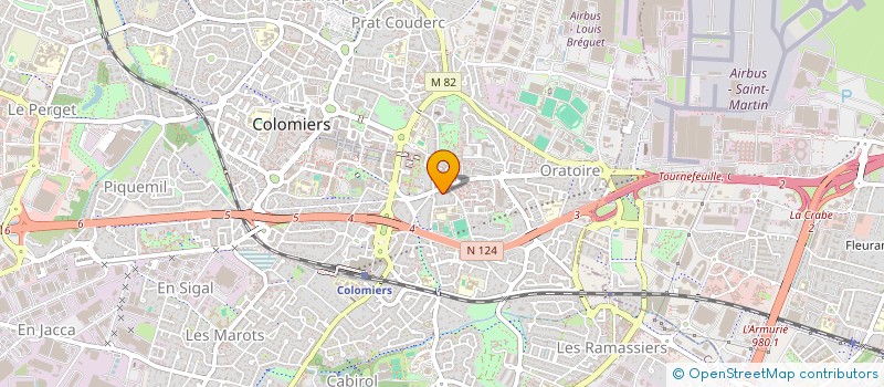 localisation de l'entreprise SCI LAENNEC à COLOMIERS