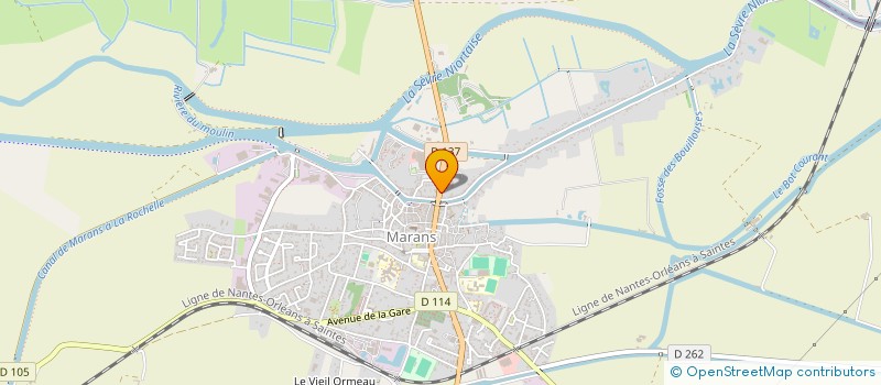 localisation de l'entreprise SCI LAENNEC PAINSONNEAU  MARANS