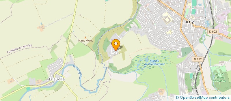 localisation de l'entreprise SCI LAENY  JARNY