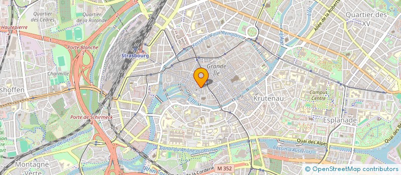 localisation de l'entreprise SCI LAEP 15  STRASBOURG