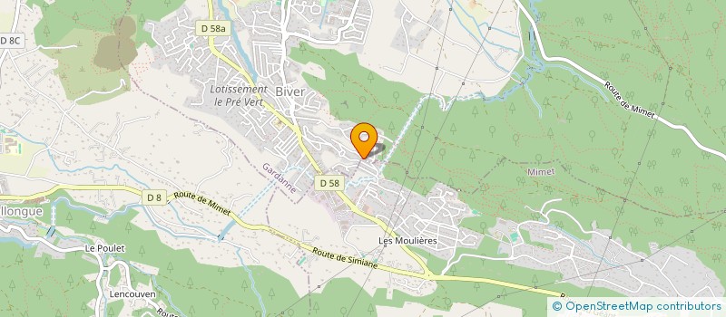 localisation de l'entreprise SCI LAER à GARDANNE