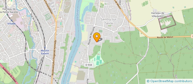 localisation de l'entreprise SCI LAETIFEM à SAINTRY-SUR-SEINE