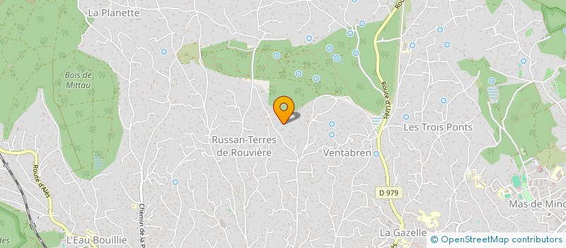 localisation de l'entreprise SCI LAETITIA  NIMES