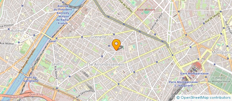 localisation de l'entreprise SCI LAETITIA  PARIS