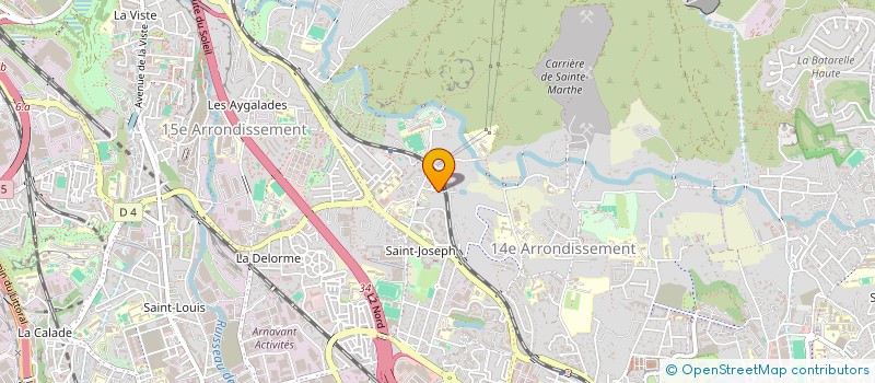 localisation de l'entreprise SCI LAETITIA à MARSEILLE